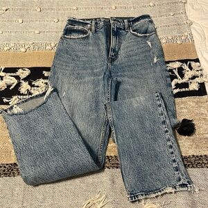 Abercrombie 90s Straight Ultra High Rise